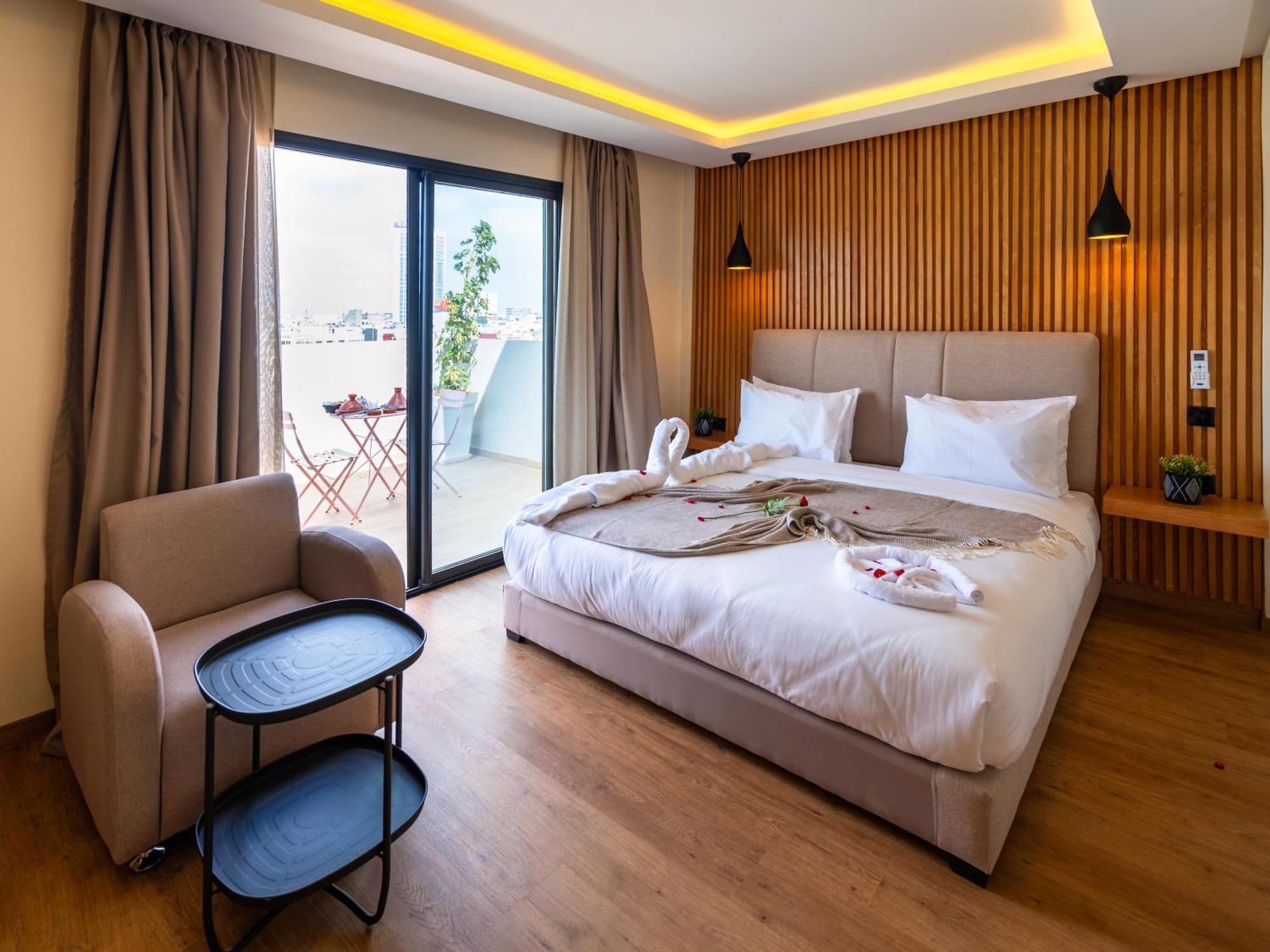 Unico Hotel Maarif 카사블랑카 외부 사진