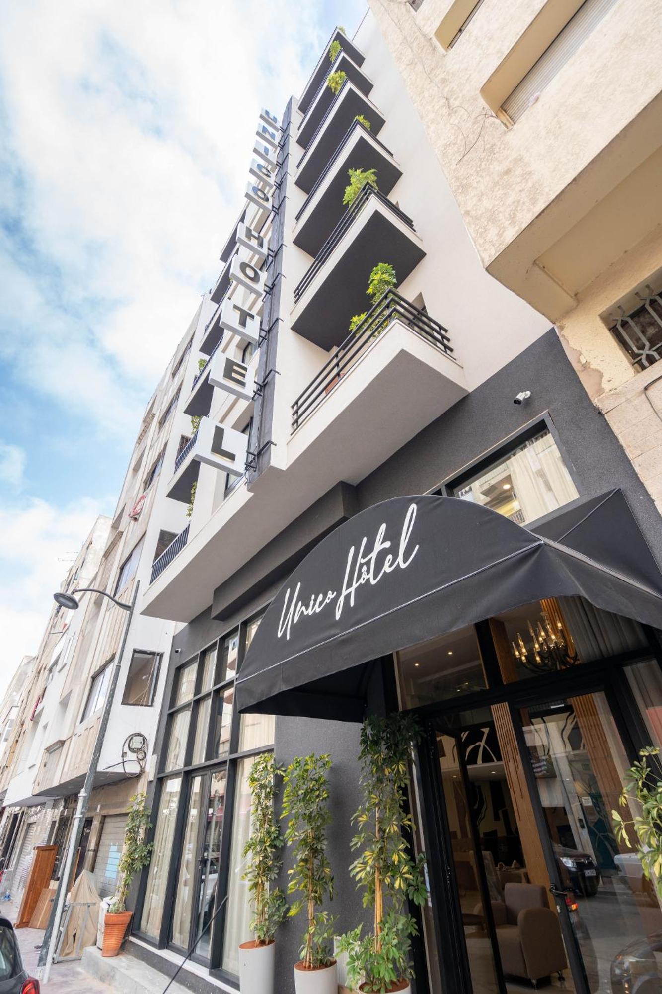 Unico Hotel Maarif 카사블랑카 외부 사진