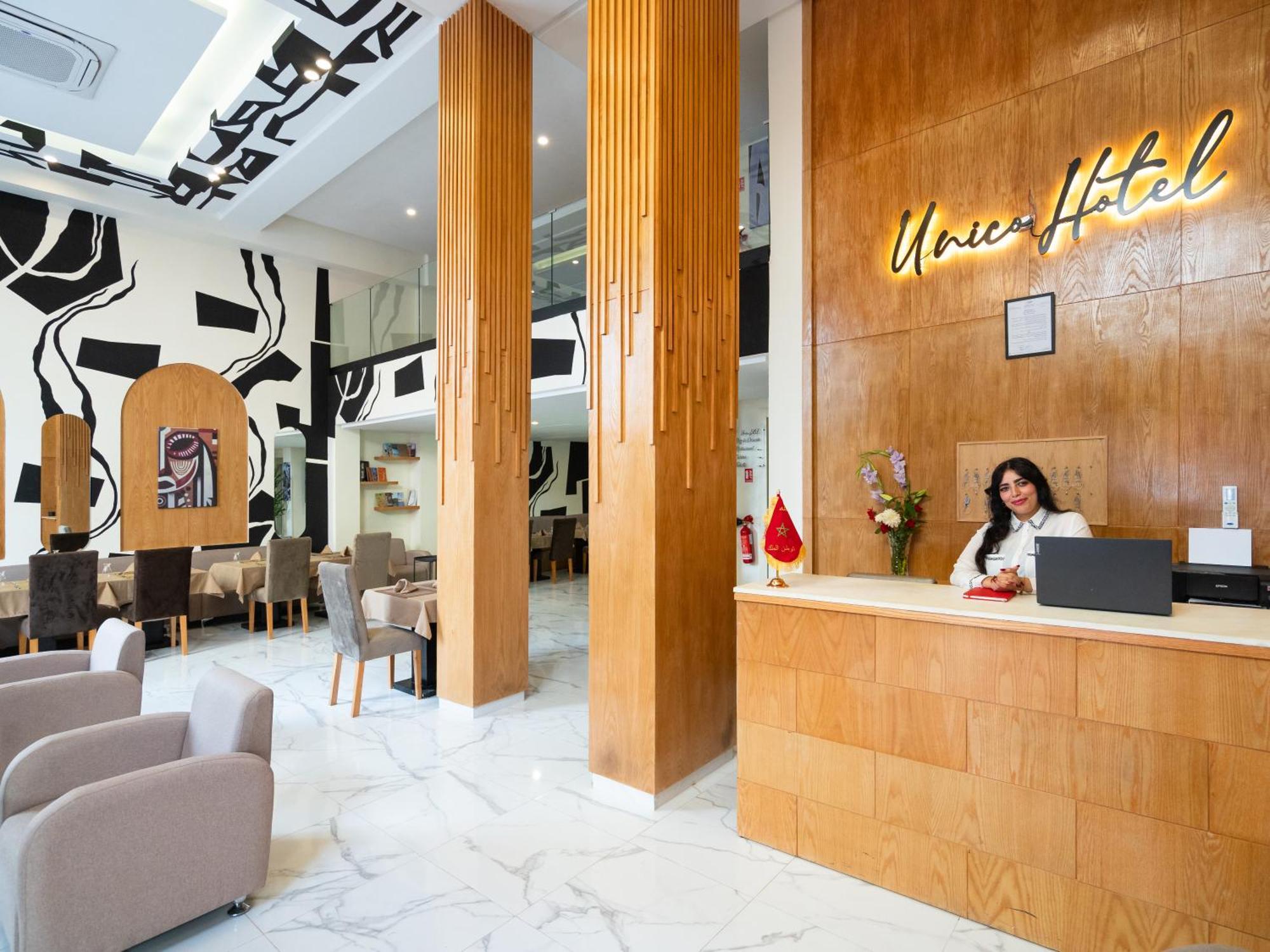 Unico Hotel Maarif 카사블랑카 외부 사진
