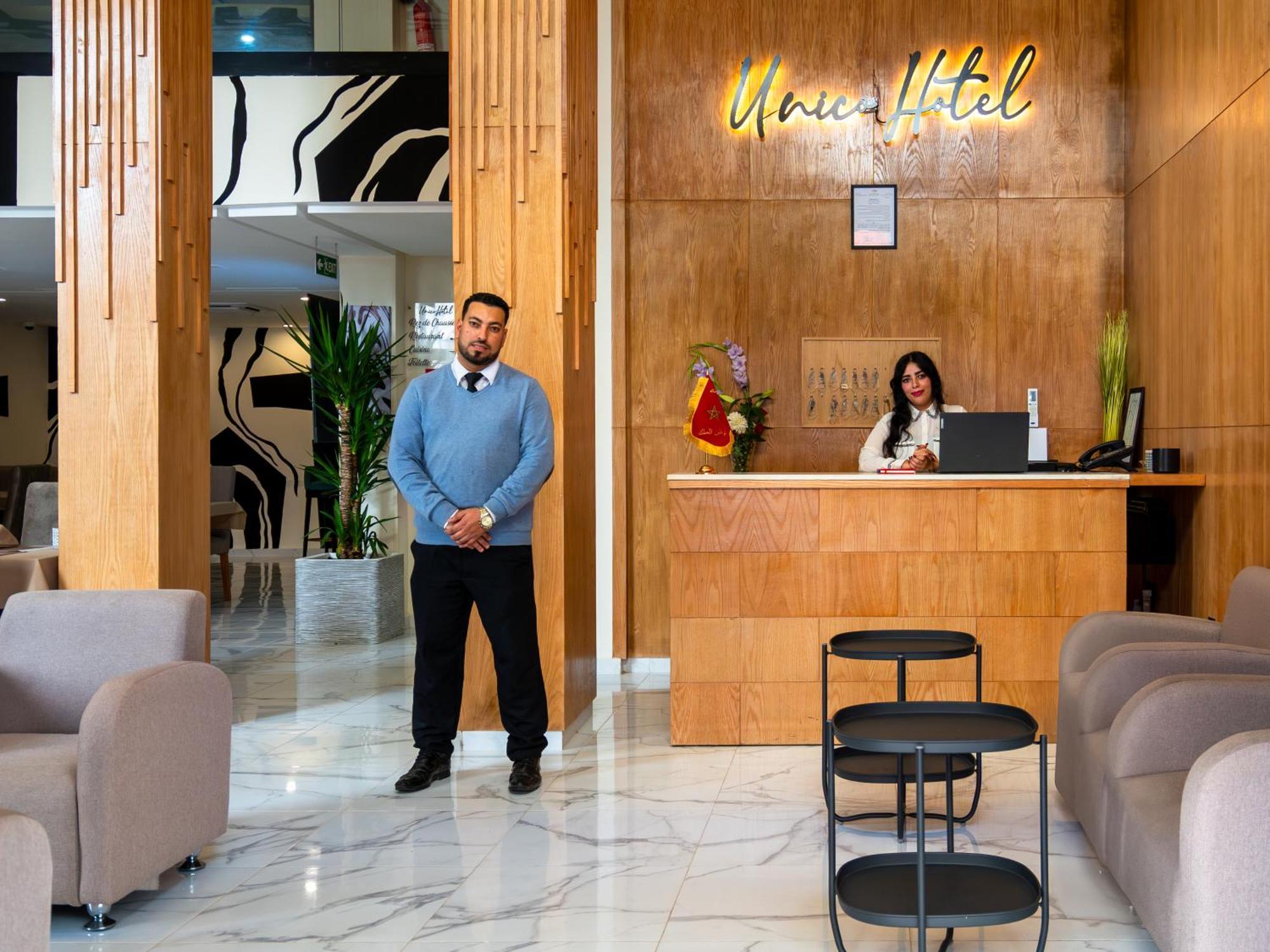 Unico Hotel Maarif 카사블랑카 외부 사진